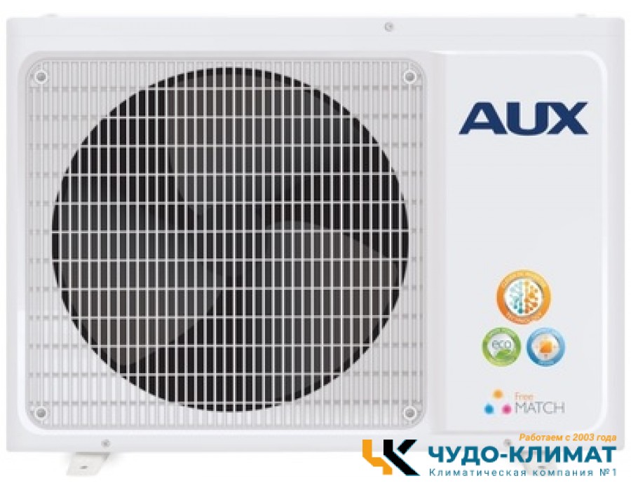Внешний блок мульти сплит-системы на 2 комнаты AUX Free Match R32 AM2-H18/4DR2
