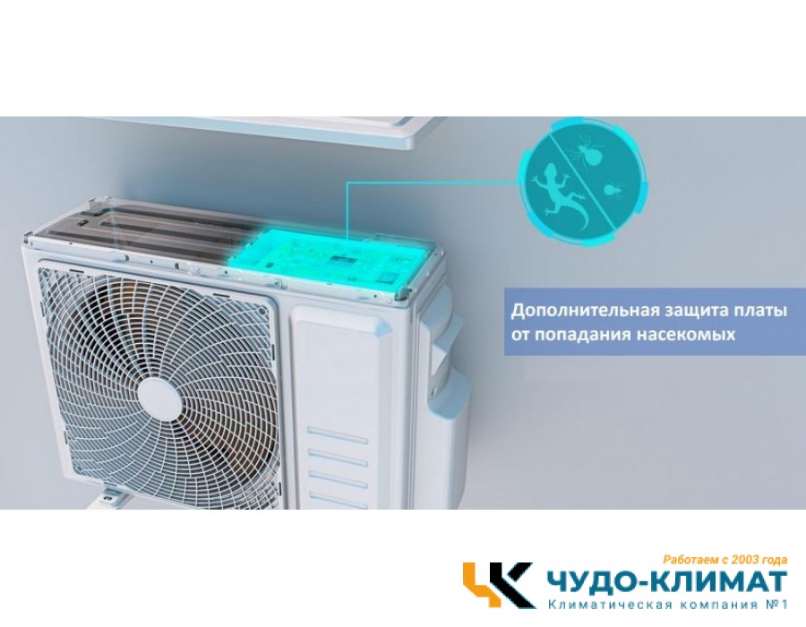 Внешний блок мульти сплит-системы на 2 комнаты Ballu Free Match ERP Long Pipe B2OI-FM/out-18HN8/LP_EU