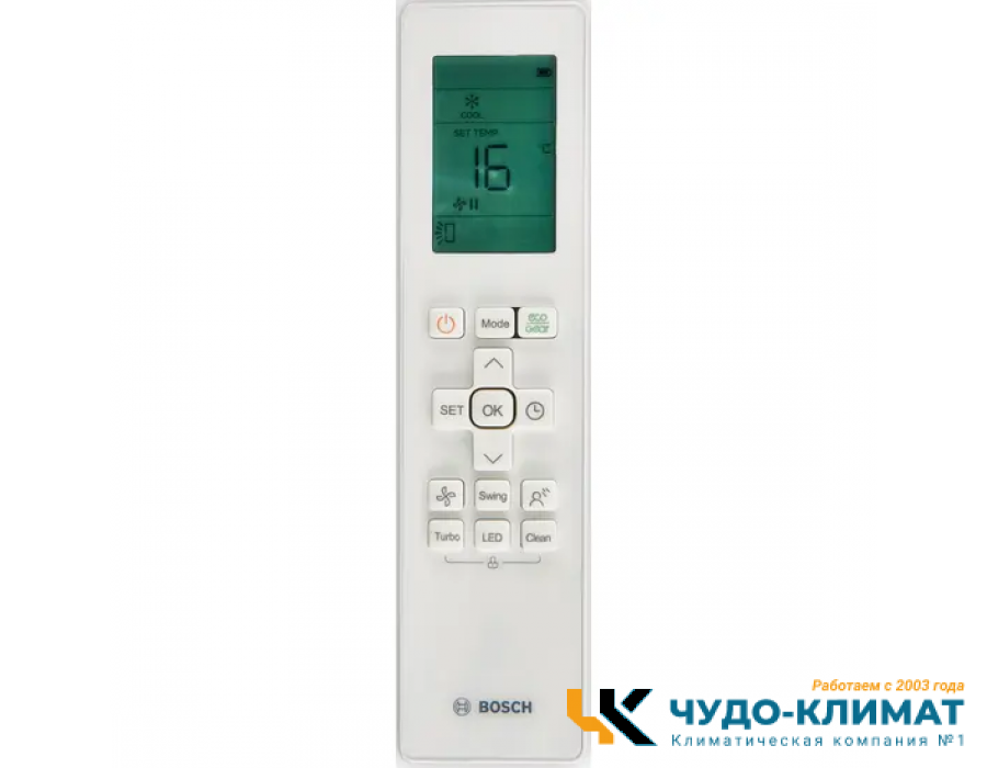 Кондиционер Bosch Climate Line 5000 CLL5000 W 34 E/CLL5000 34 E