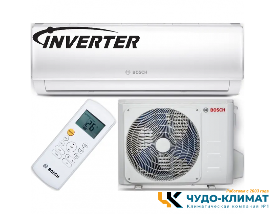 Кондиционер Bosch Climate 5000 RAC 3,5-3 IBW/RAC 3,5-2 OUE
