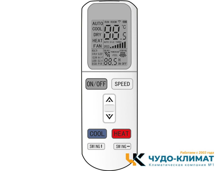 Напольно-потолочный кондиционер Centek CT-68ADC60