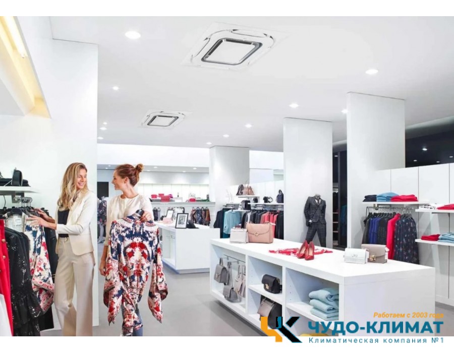 Кассетный кондиционер Daikin FCAHG100H/RZAG100NY1/-40