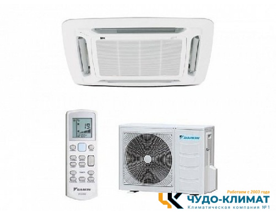 Кассетный кондиционер Daikin FCQN100EXV/RQ100DXY