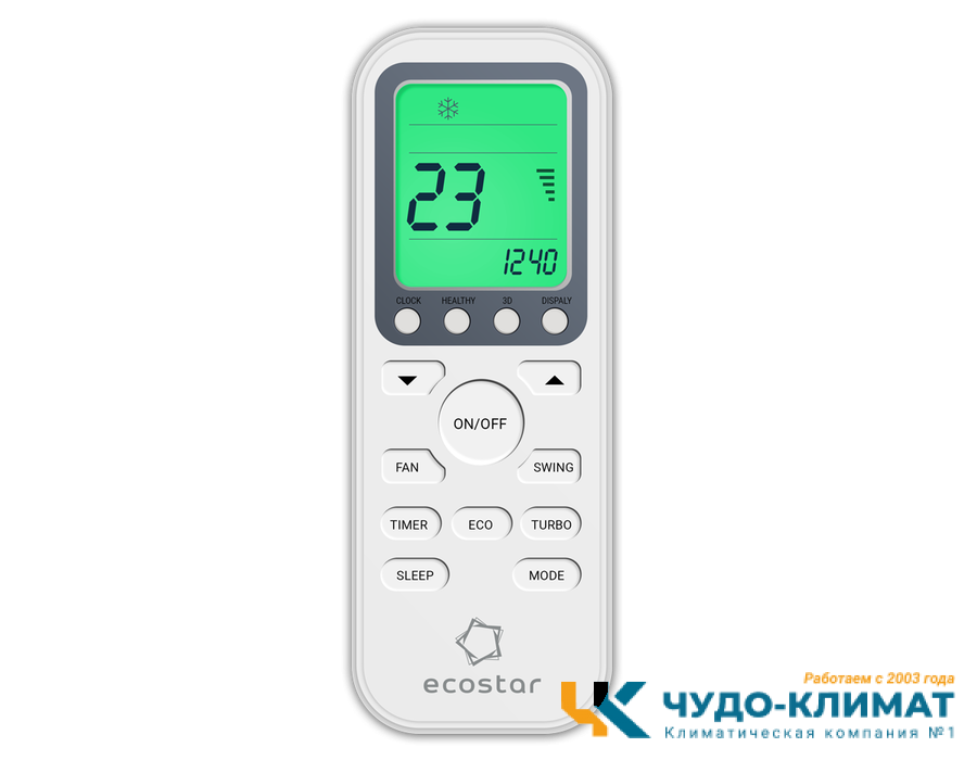 Кондиционер ECOSTAR Radium KVS-IRAD09CH