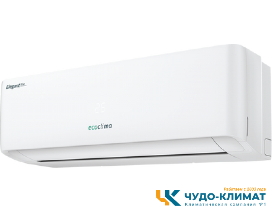 Кондиционер Ecoclima Elegant Line ECW/I-HE09/AA-4R2 / EC/I-HE09/A-4R2