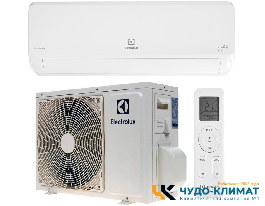 Кондиционер Electrolux Fusion 2.0 Super EACS/I-12HF2/N8_24Y