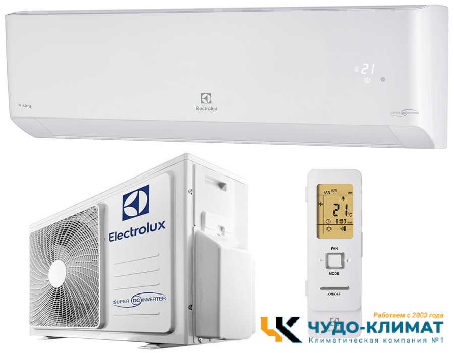 Кондиционер Electrolux Viking 2.0 EACS/I-18HVI/N8_19Y