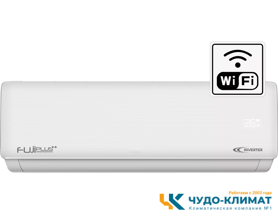 Кондиционер Fujiplus Akira FP-09 TI/TD Wi-fi