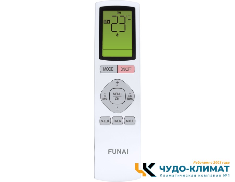 Настенный внутренний блок мульти-сплит системы Funai Kagami shiro RAM-I-KMS50HP.W01/S