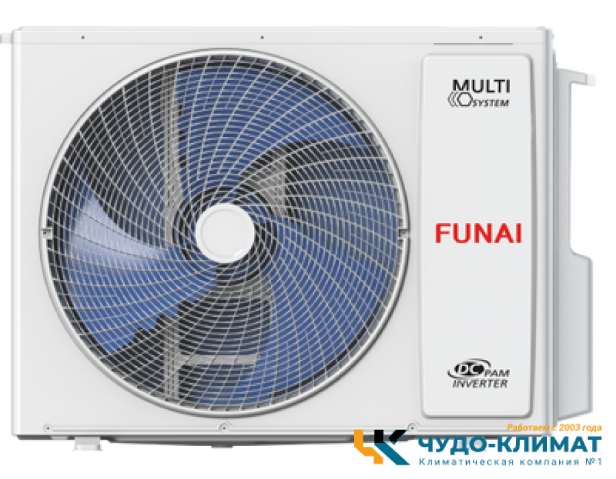 Внешний блок мульти сплит-системы на 3 комнаты Funai Origami Kodo Free match RAM-I-3OK80HP.01/U