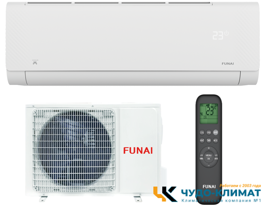 Кондиционер Funai Shogun RAC-SG20HP.D04