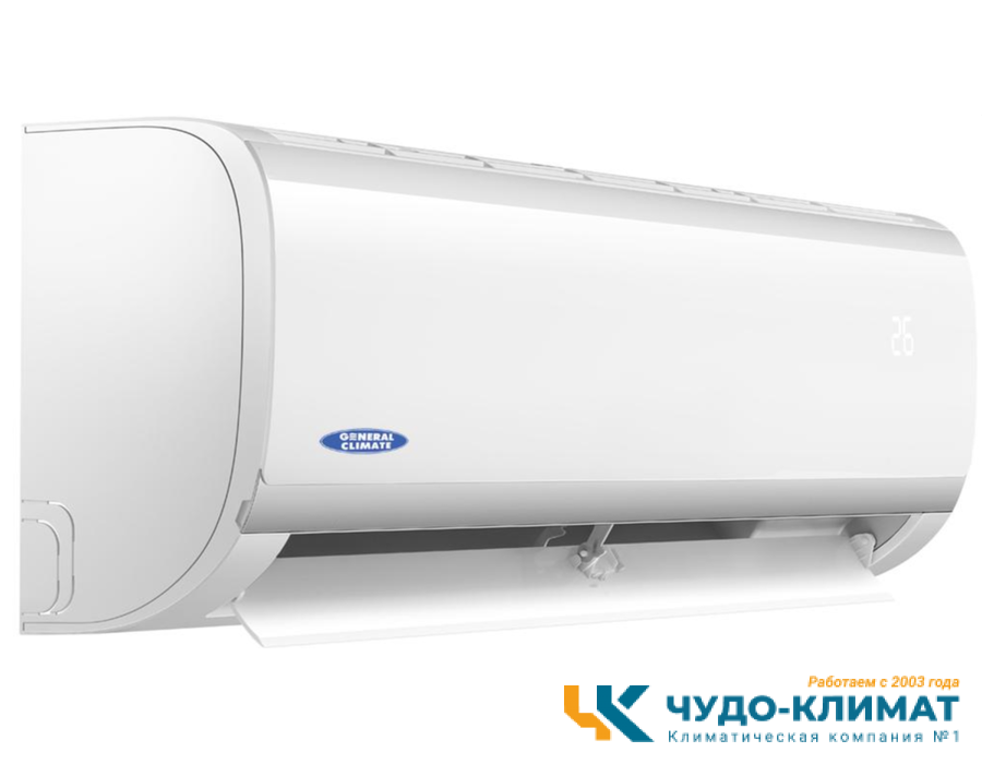 Настенный внутренний блок мульти сплит-системы General Climate Pulsar GC-MER12HRN1 (WiFi)