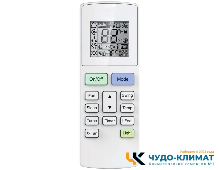 Настенный внутренний блок мульти сплит-системы General Climate GC-MR07HR32