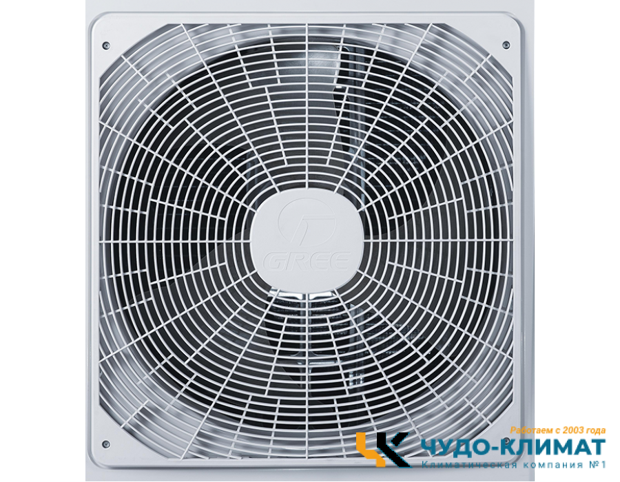 Внешний блок мульти сплит-системы на 5 комнат General Climate Free Multi 2 GU-M5E42H32