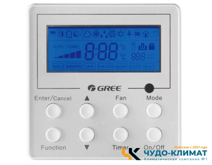 Кассетный кондиционер Gree GUD160T1/B-S