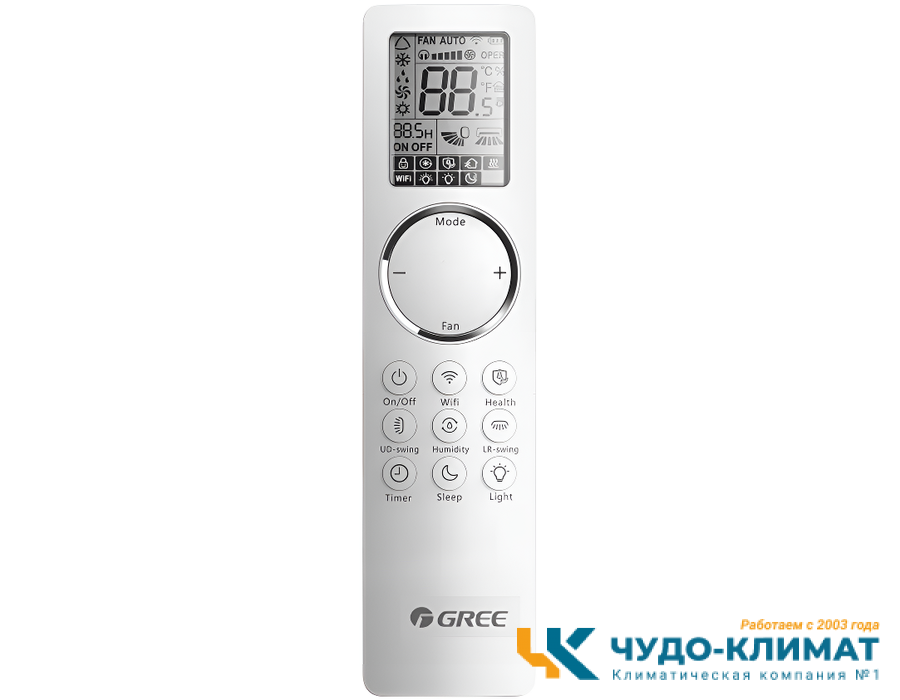 Кондиционер Gree Airy GWH24AVEXF-K6DNA1A(champagne)
