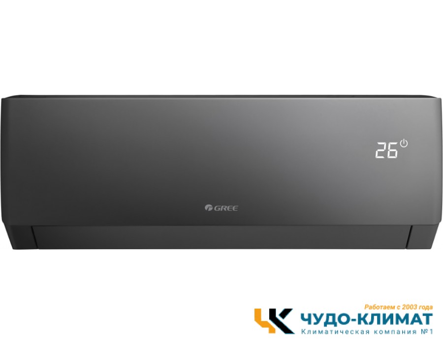 Кондиционер Gree Pular GWH12AGC-K6DNA4F (black)
