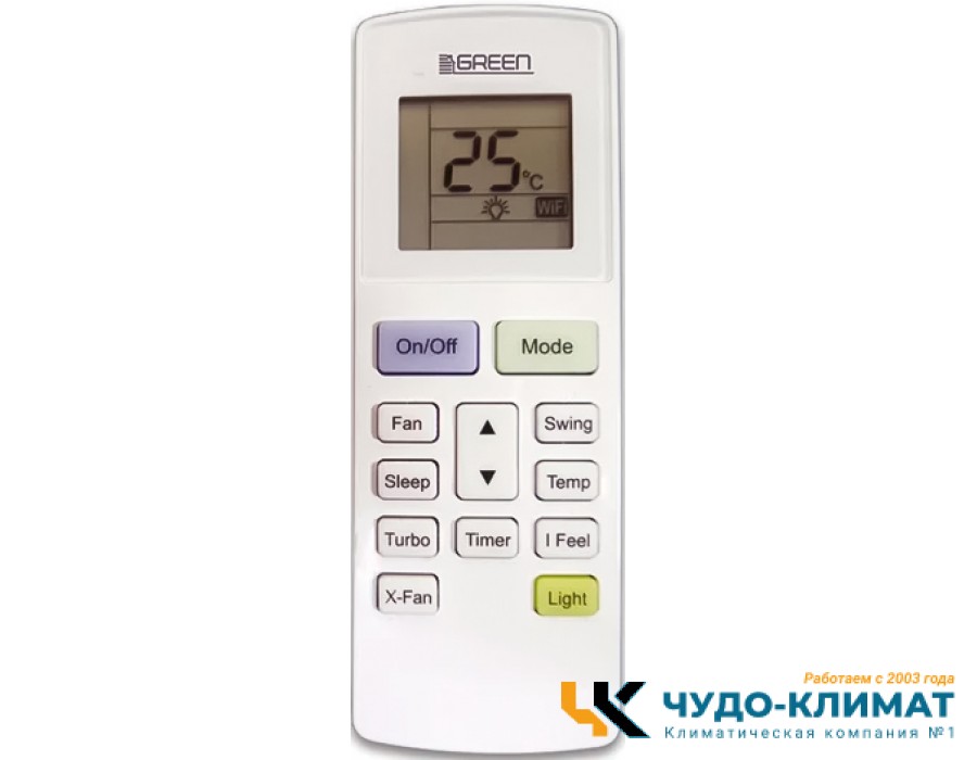 Кондиционер Green Hit GRI-18HH2/GRO-18HH3