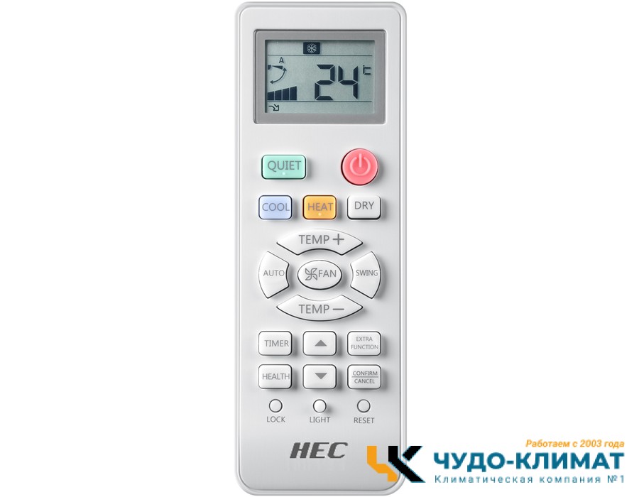 Кондиционер HEC Basic HEC-24HRC03/R3