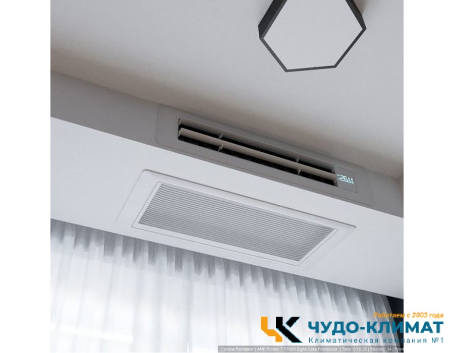 Канальный внутренний блок мульти сплит-системы Haier AD35S2SS1FA
