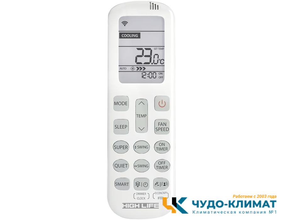 Кондиционер High Life Priority Class ACHL-07PC-I-CHDV02S