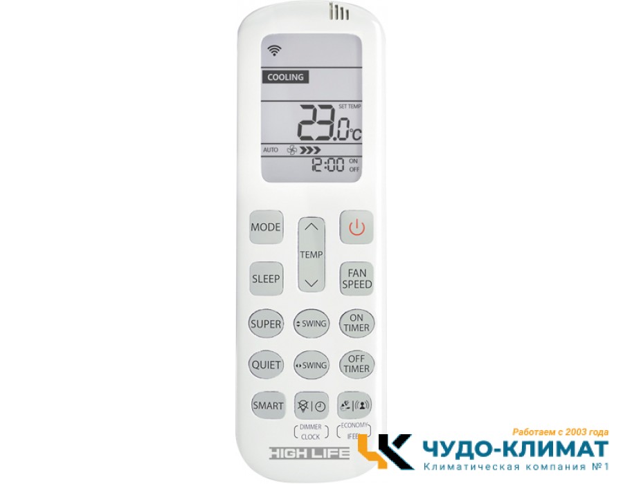 Кондиционер High Life Priority class 2.0 ACHL-18PC-I-CHDV03S