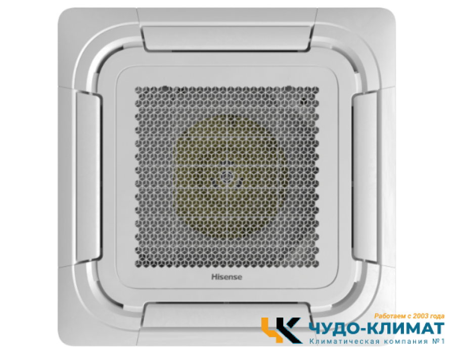 Кассетный кондиционер Hisense Heavy EU ACT-24UR4RJC8/AUW-24U4RJ7