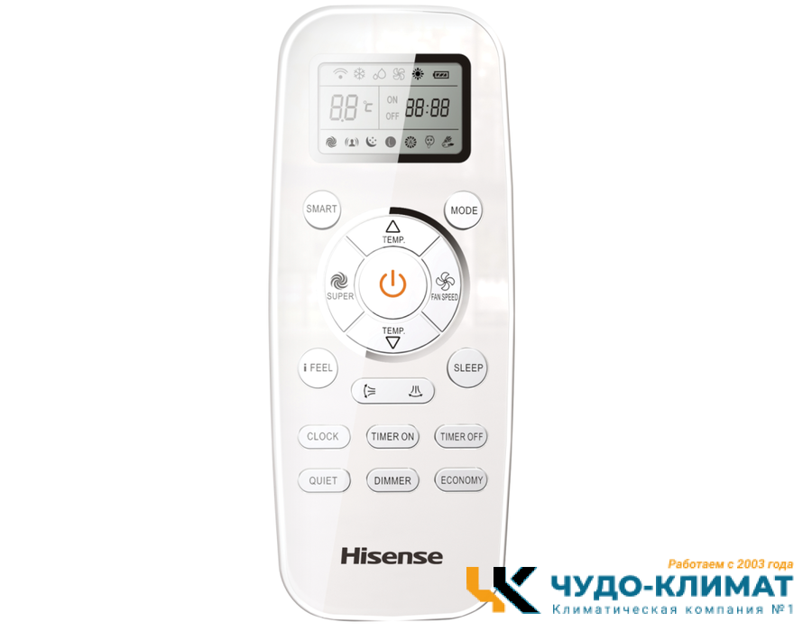 Настенный внутренний блок мульти сплит-системы Hisense Smart Free Match AMS-09UW4RVEDB00