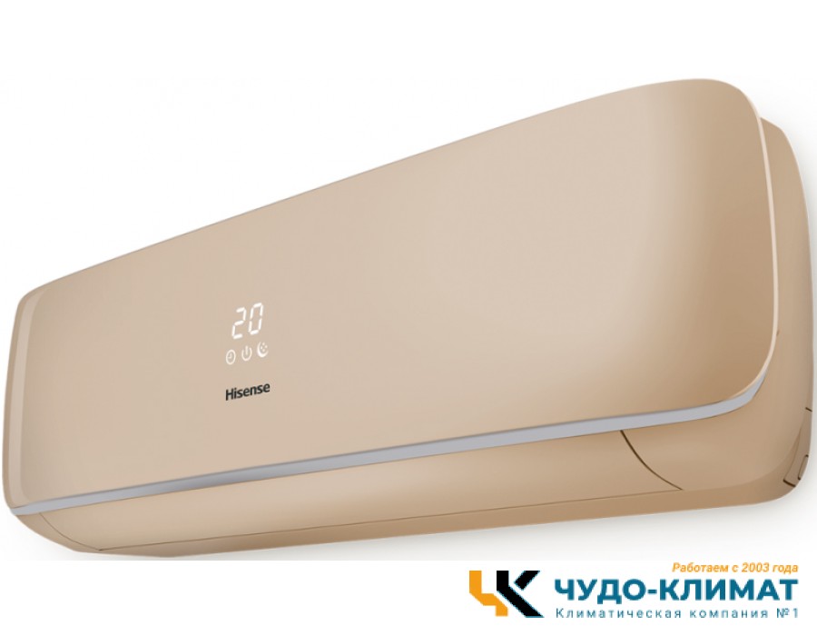 Кондиционер Hisense Champagne Crystal Super AS-13UW4RVETG01(S) WI-FI