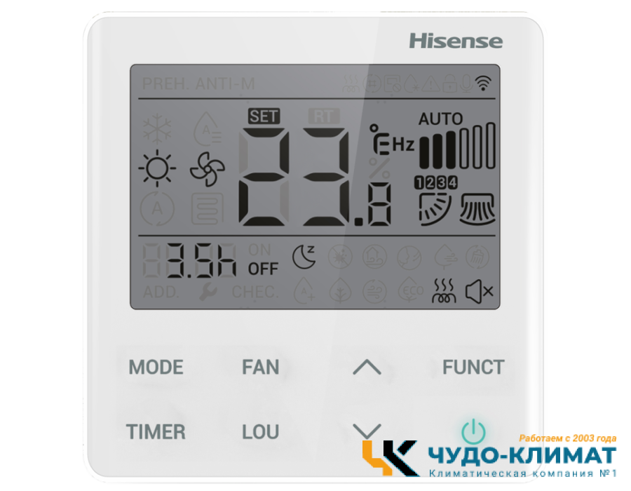 Канальный внутренний блок мульти сплит-системы Hisense Free Match ADT-09UX4RBL8