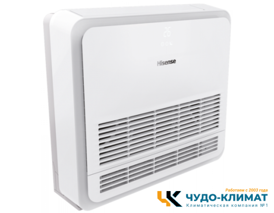 Напольно-потолочный внутренний блок мульти-сплит системы Hisense Free Match AKT-09UR4RK8 Wi-Fi