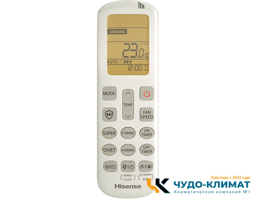 Кондиционер Hisense Goal Classic A AS-09HW4RLRCA01A WI-FI