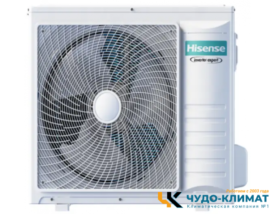 Кассетный кондиционер Hisense Heavy EU ACT-18UR4RCC8/AUW-18U4RS7/PE-QEA/LD Wi-Fi