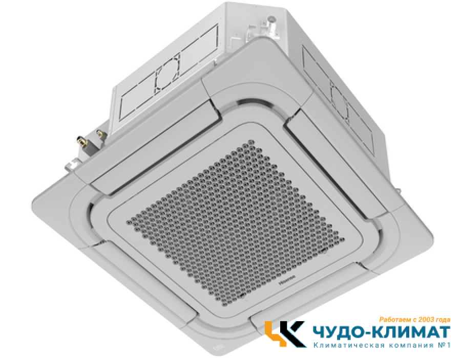 Кассетный кондиционер Hisense Heavy EU ACT-24UR4RJC8/AUW-24U4RJ7/PE-QFA/CD