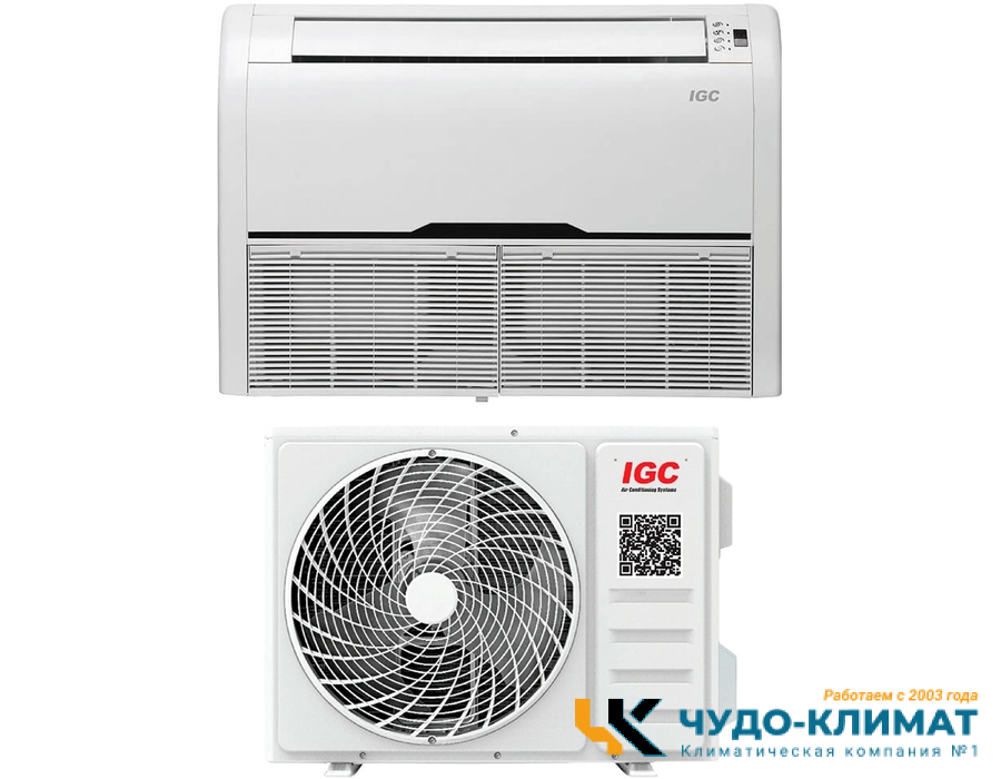 Напольно-потолочный кондиционер IGC IFT-60HS/U