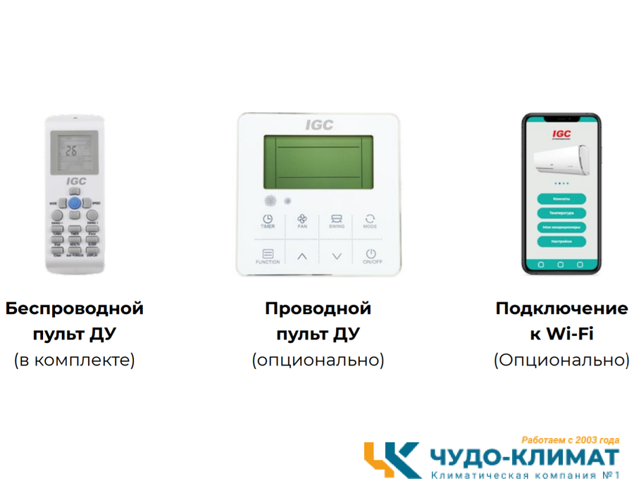Напольно-потолочный кондиционер IGC IFХ-V48HSDC/U