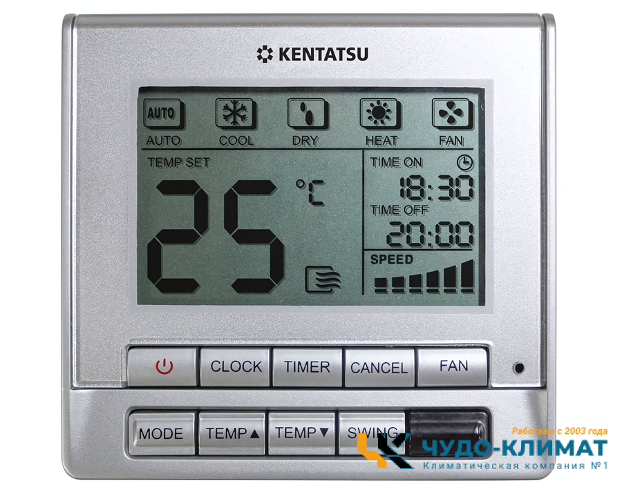 Кассетный кондиционер Kentatsu KSVQ176HFAN3/KSUT176HFAN3