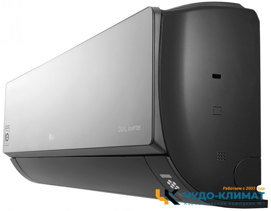 Настенный внутренний блок мульти сплит-системы Lg Artcool Mirror AC09BK.NSJR