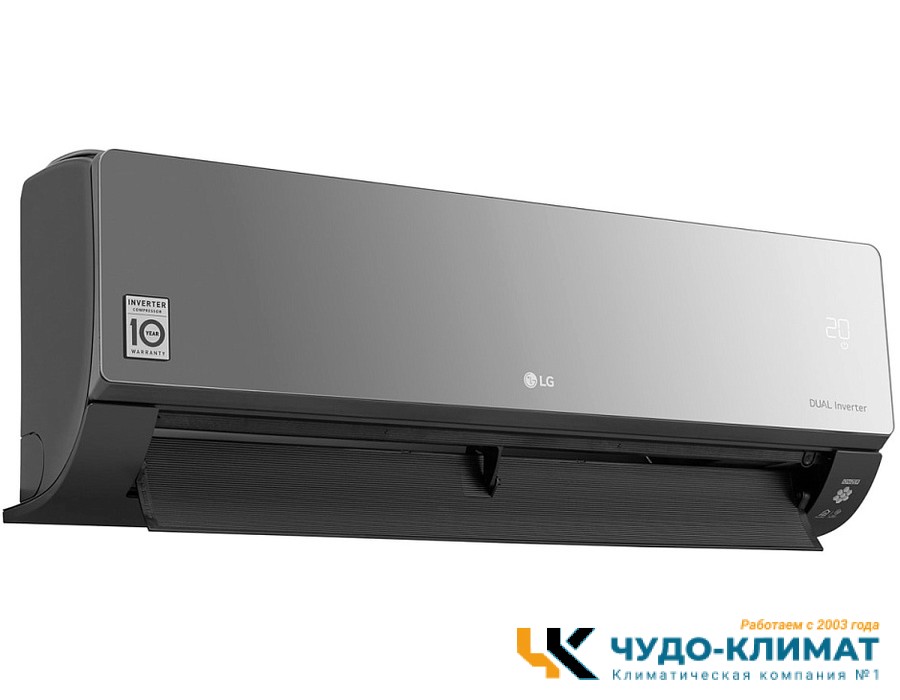 Настенный внутренний блок мульти сплит-системы Lg Artcool Mirror  AC12BK.NSJR