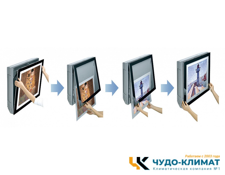 Настенный внутренний блок мульти сплит-системы Lg Artcool Gallery MA09R.NF1