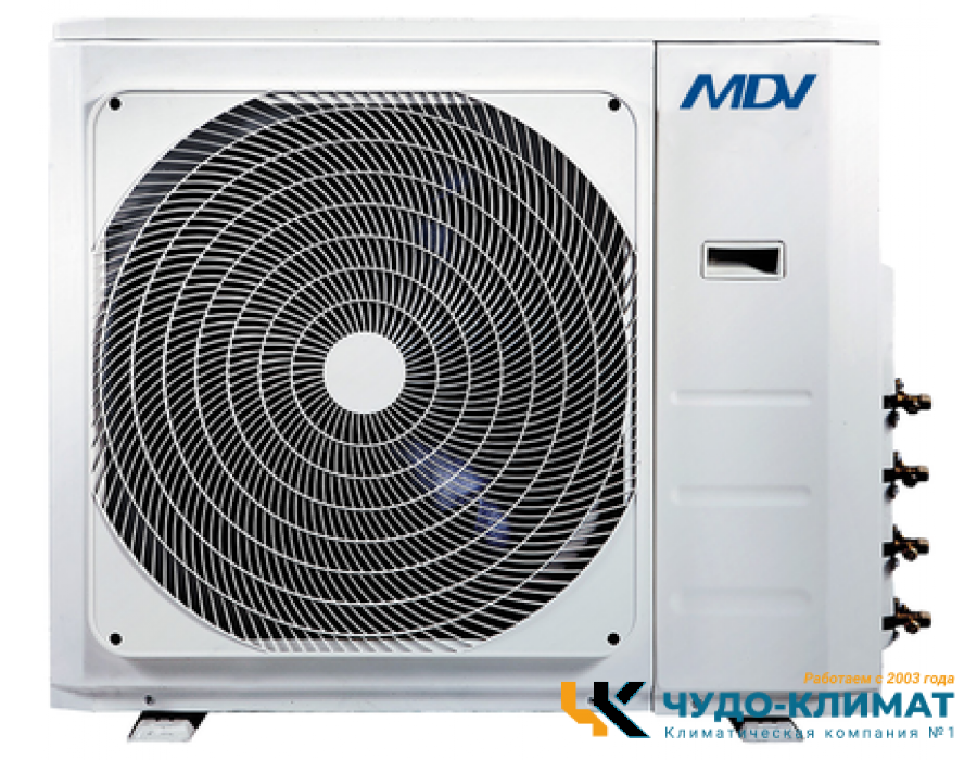 Внешний блок мульти сплит-системы на 4 комнаты Mdv Free match MD4O-36HFN8