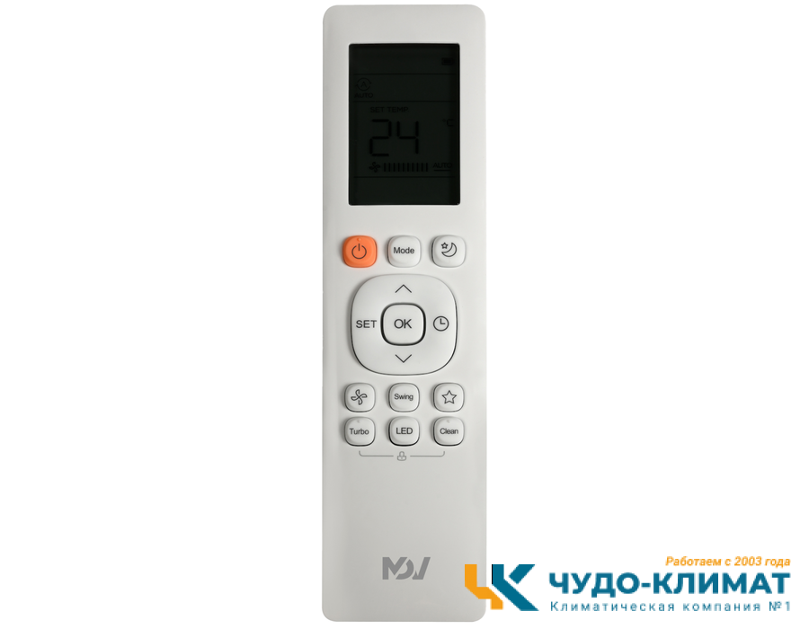 Кассетный внутренний блок мульти сплит-системы Mdv MDCAC4I-18HRFN8/T-MBQ4-03BD