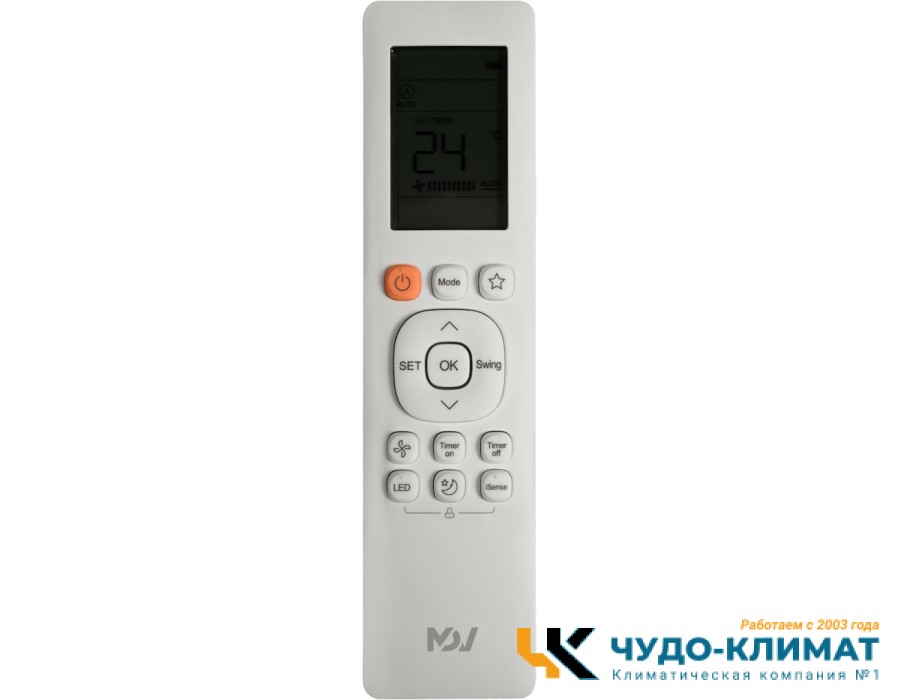 Кассетный кондиционер Mdv MDCF-24HRN1/MDOU3-24HN1
