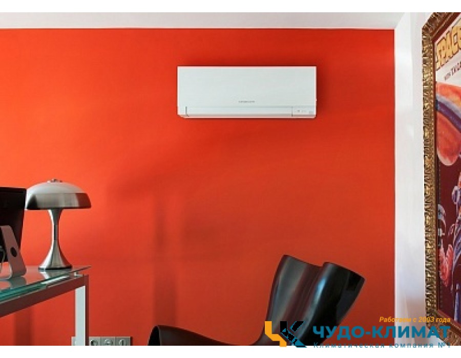 Кондиционер Mitsubishi Electric Дизайн MSZ-EF25VGKW/MUZ-EF25VG