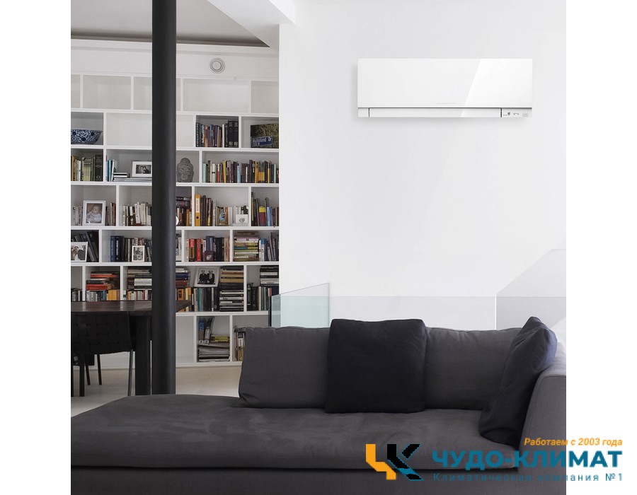 Настенный внутренний блок мульти сплит-системы Mitsubishi Electric Premium Design MSZ-EF25VGKW
