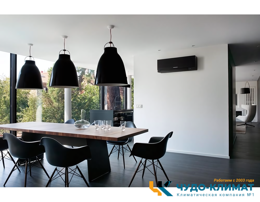 Настенный внутренний блок мульти сплит-системы Mitsubishi Electric Premium Design MSZ-EF42VGKB