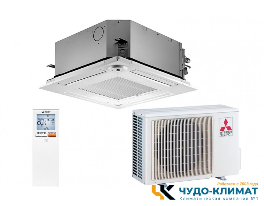 Кассетный кондиционер Mitsubishi Electric SLZ-M35FA/SUZ-M 35
