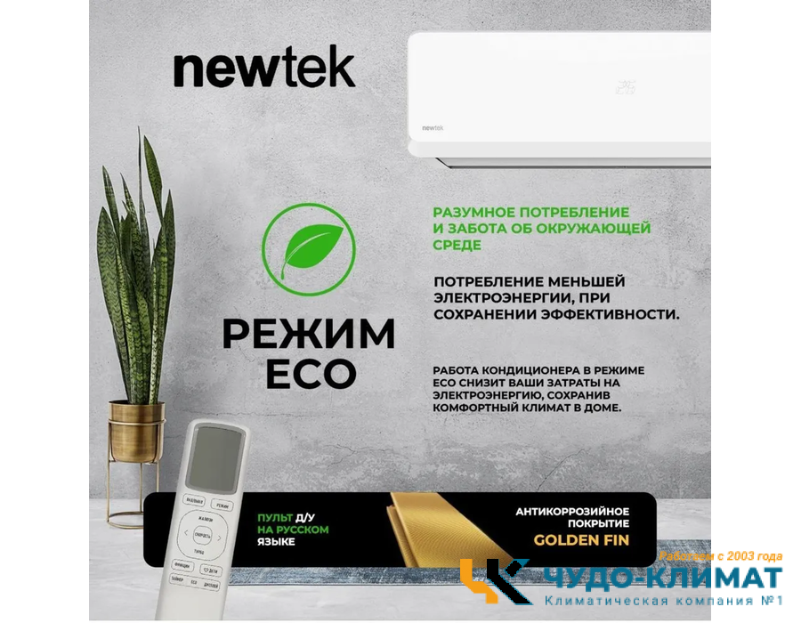 Кондиционер Newtek NT-65CHB12