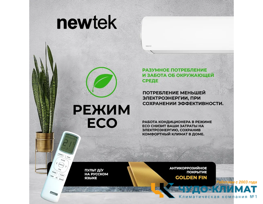 Кондиционер Newtek NT-65CHNDC09