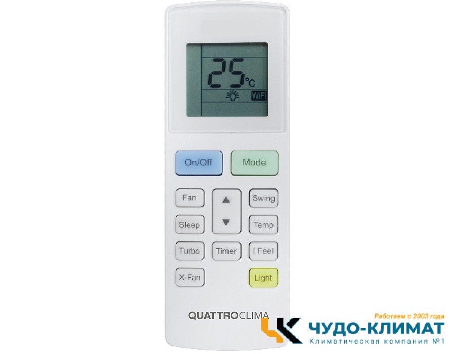 Кондиционер QUATTROCLIMA Capri QV-CA12WA/QN-CA12WA